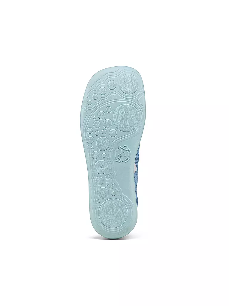 AFFENZAHN | Chaussons pieds nus pour enfants - KNIT HAPPY Flinky Hai | 