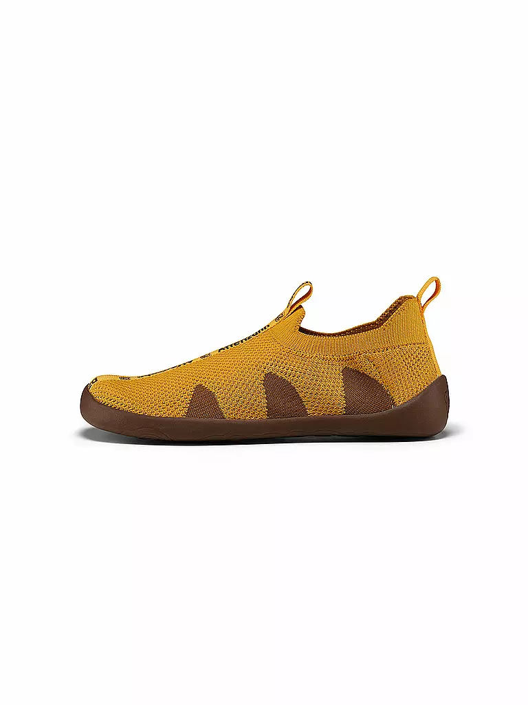 AFFENZAHN | Chaussons pieds nus pour enfants - KNIT HAPPY Flinky Tiger | gelb