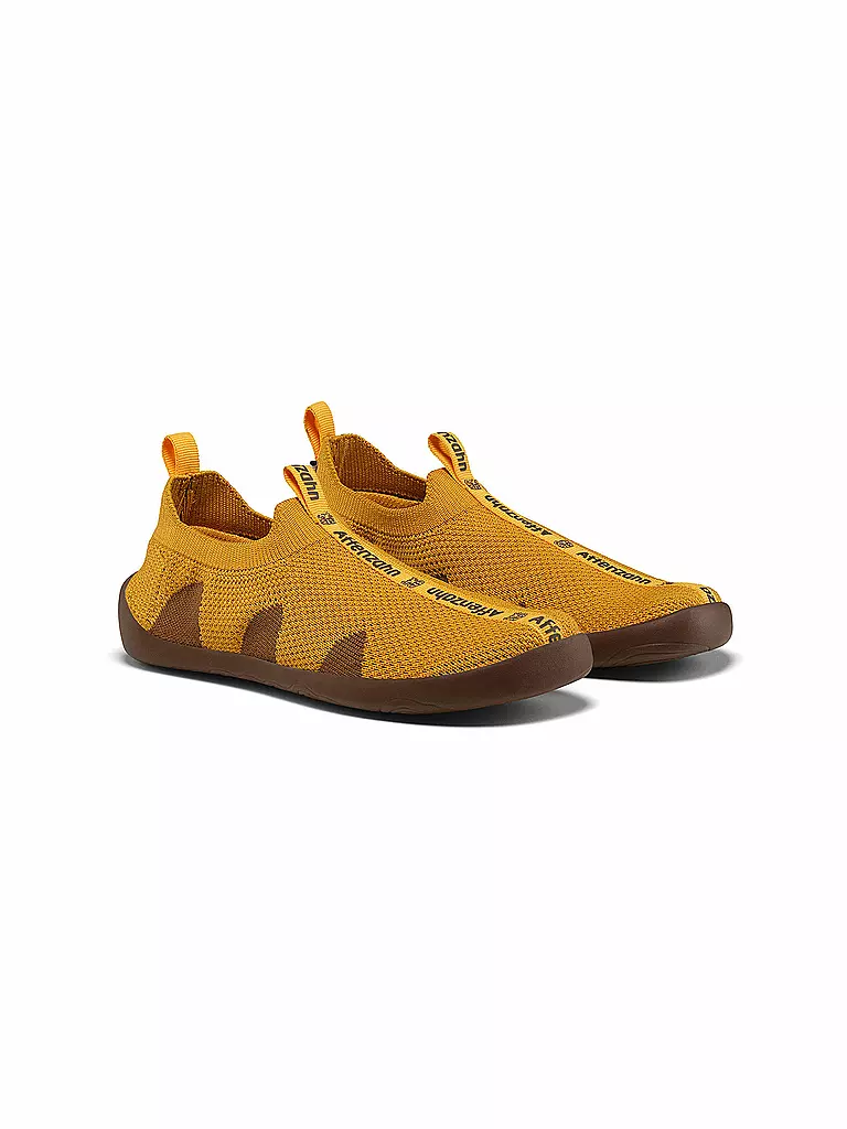 AFFENZAHN | Chaussons pieds nus pour enfants - KNIT HAPPY Flinky Tiger | 
