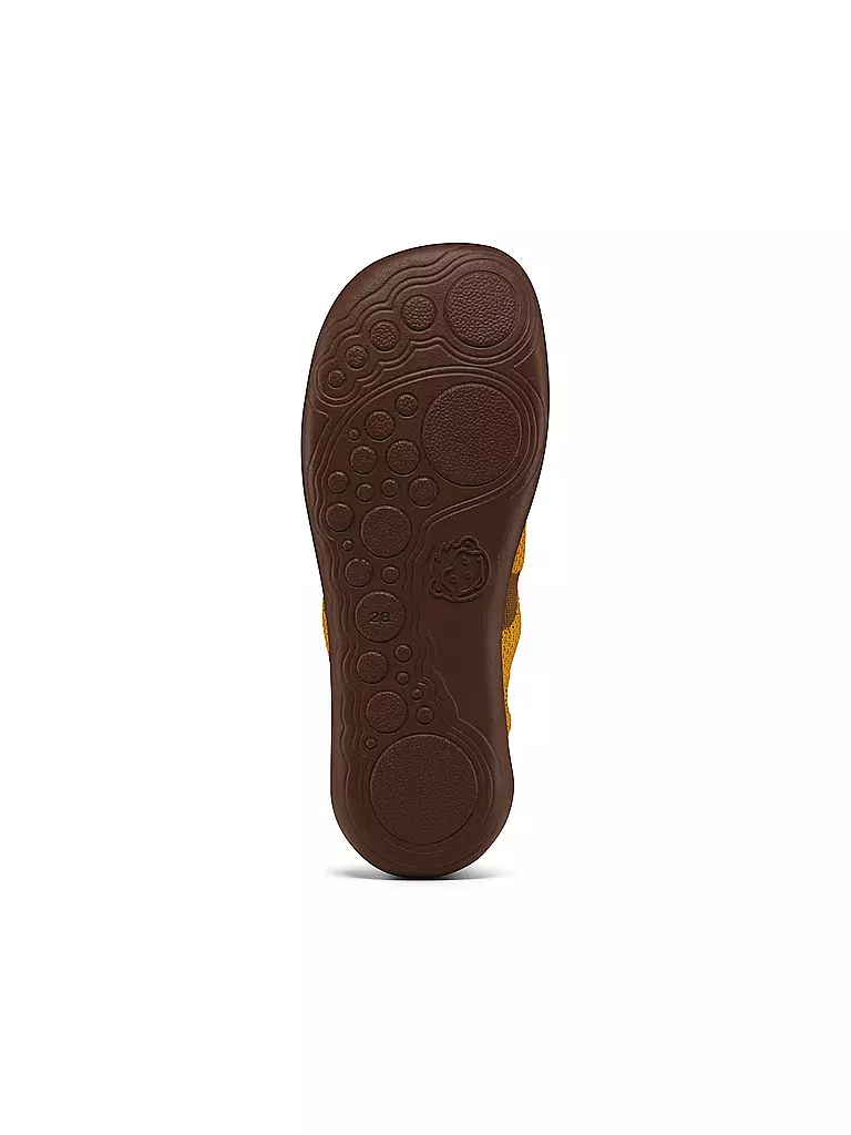AFFENZAHN | Chaussons pieds nus pour enfants - KNIT HAPPY Flinky Tiger | 