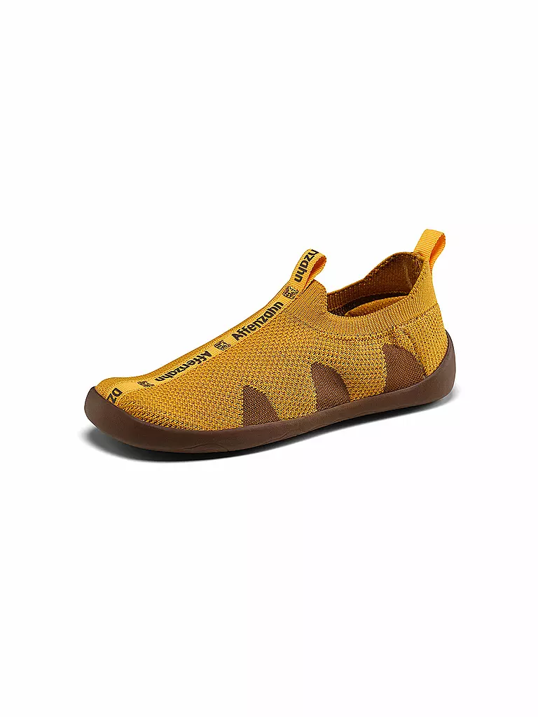 AFFENZAHN | Chaussons pieds nus pour enfants - KNIT HAPPY Flinky Tiger | 