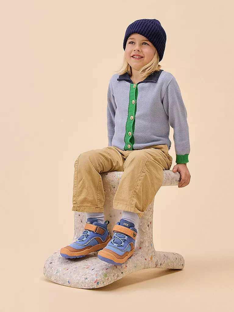 AFFENZAHN | Chaussures enfant VEGAN EXPLORY OISEAU DE PARADIS | Marron