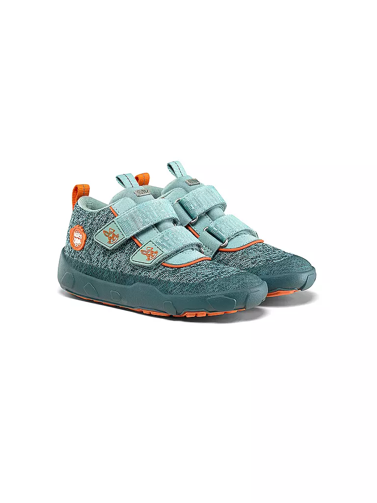 AFFENZAHN | Chaussures pieds nus pour enfants - Chaussures de transition KNIT HAPPY Lapin | 