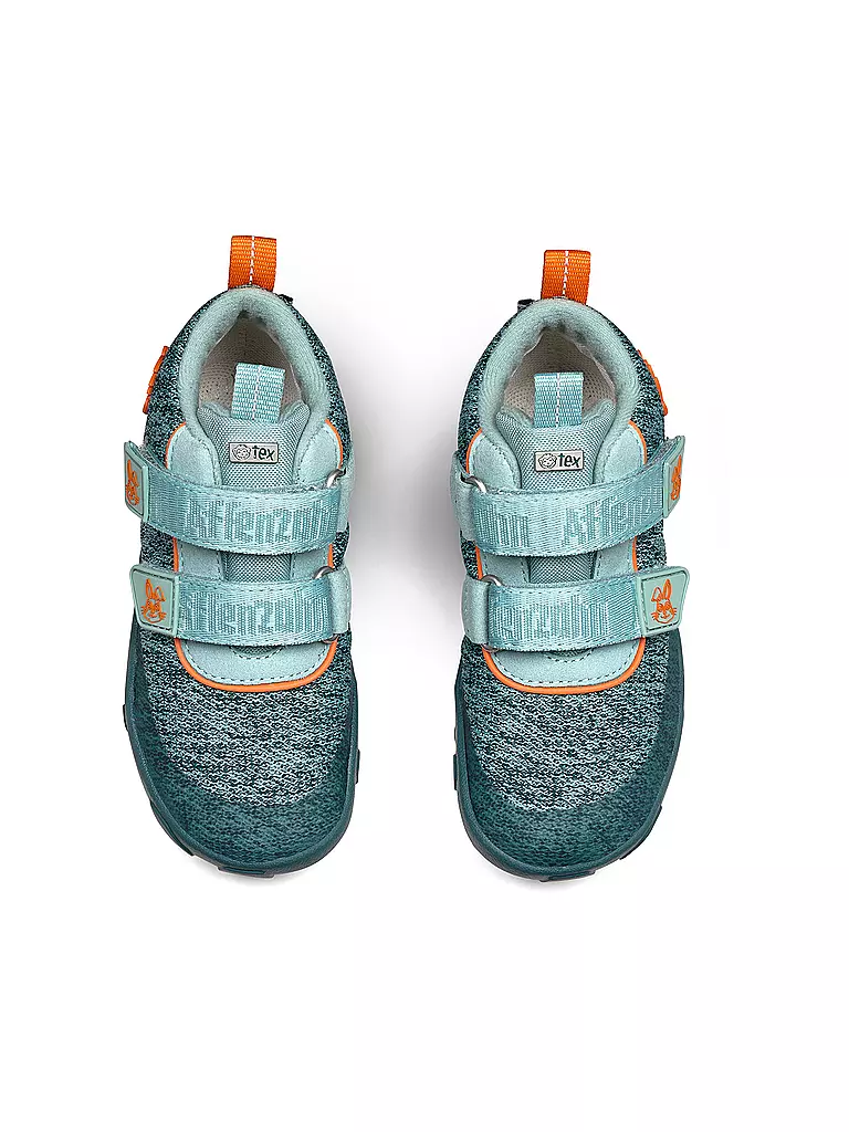AFFENZAHN | Chaussures pieds nus pour enfants - Chaussures de transition KNIT HAPPY Lapin | 