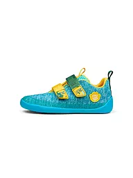AFFENZAHN | Chaussures pieds nus pour enfants KNIT HAPPY Requin | Turquoise