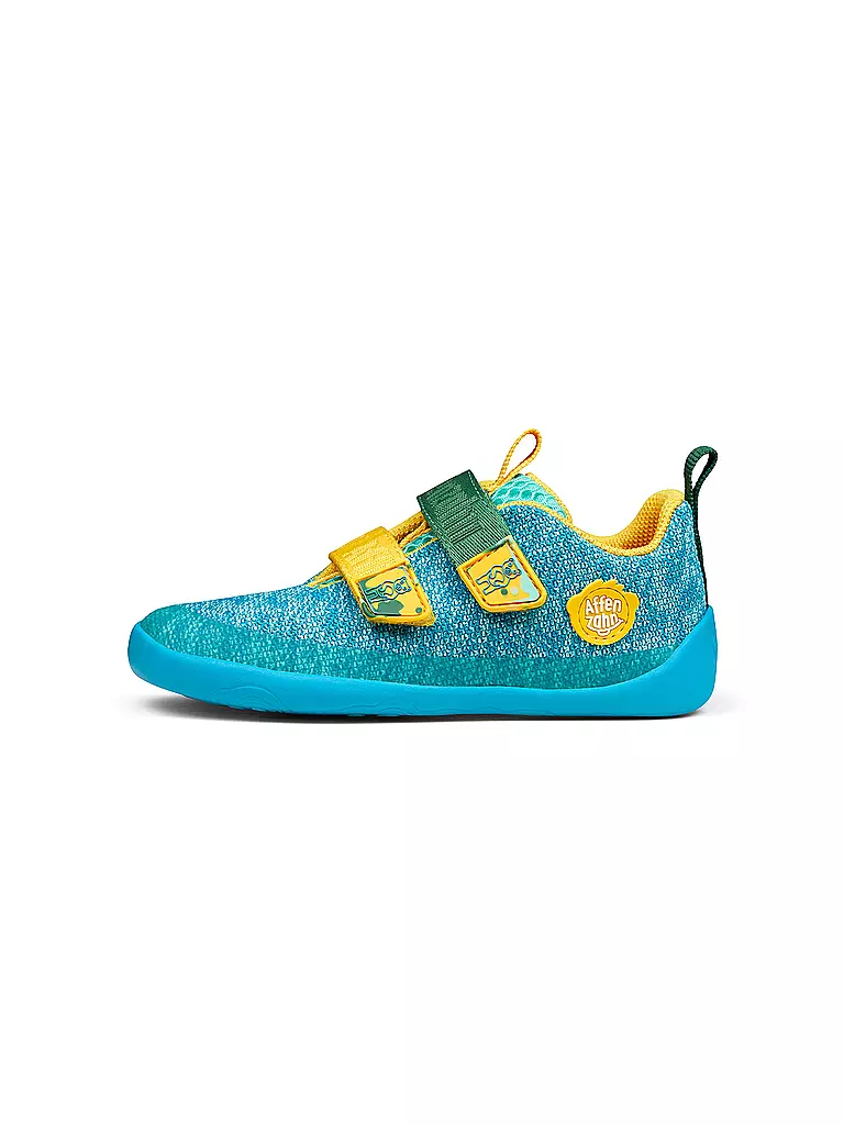 AFFENZAHN | Chaussures pieds nus pour enfants KNIT HAPPY Bär | türkis