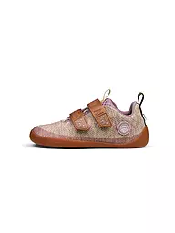 AFFENZAHN | Chaussures pieds nus pour enfants KNIT HAPPY Chat | Beige