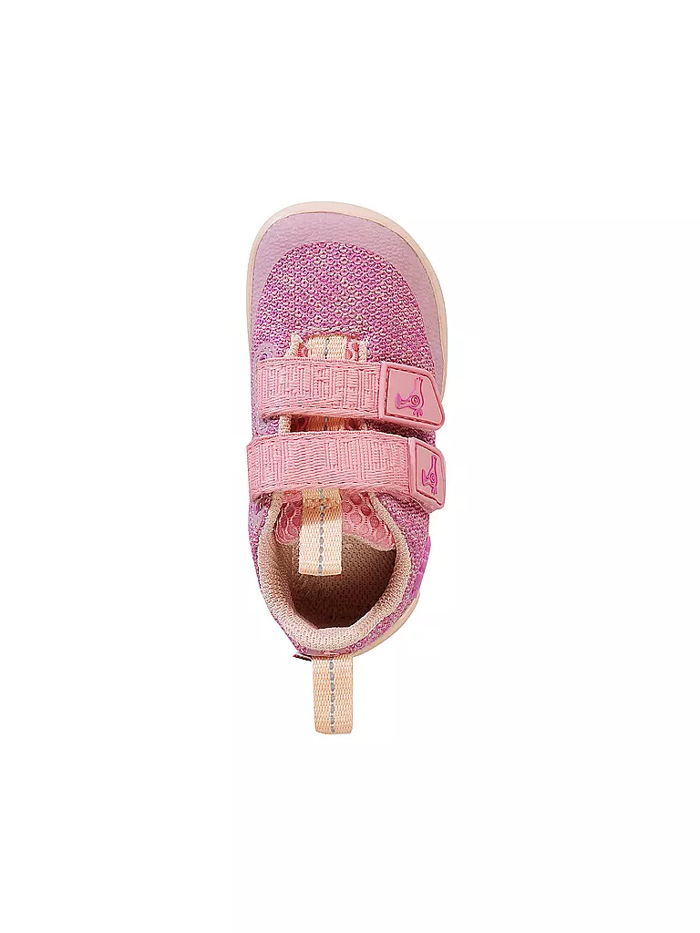AFFENZAHN | Chaussures pieds nus pour enfants KNIT HAPPY Flamant rose | rosa