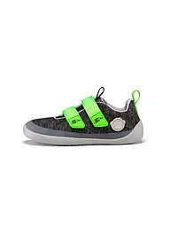 AFFENZAHN | Chaussures pieds nus pour enfants KNIT HAPPY Requin | Gris