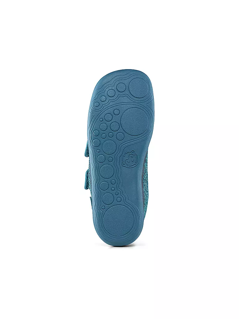 AFFENZAHN | Chaussures pieds nus pour enfants KNIT HAPPY Requin | 