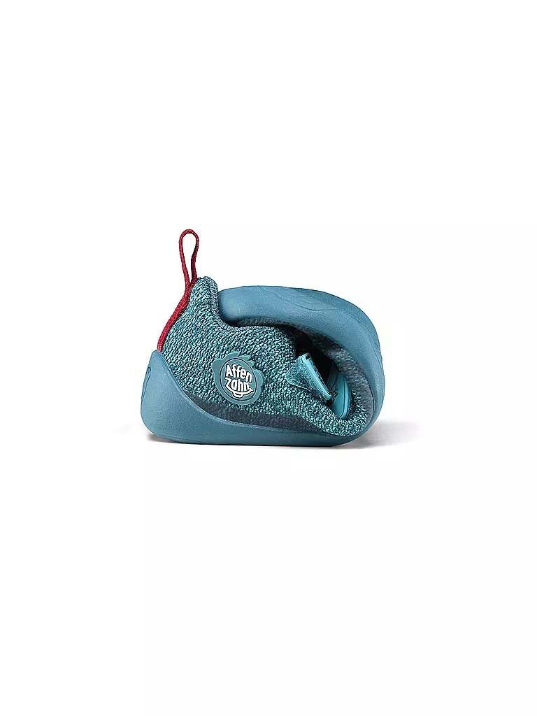 AFFENZAHN | Chaussures pieds nus pour enfants KNIT HAPPY Requin | 