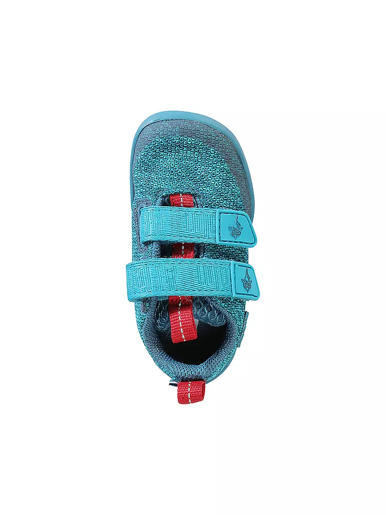 AFFENZAHN | Chaussures pieds nus pour enfants KNIT HAPPY Requin | blau