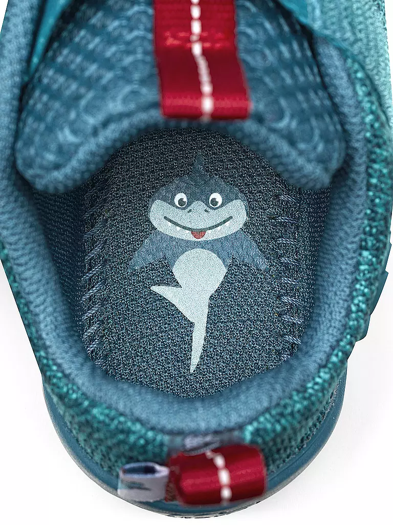AFFENZAHN | Chaussures pieds nus pour enfants KNIT HAPPY Requin | 