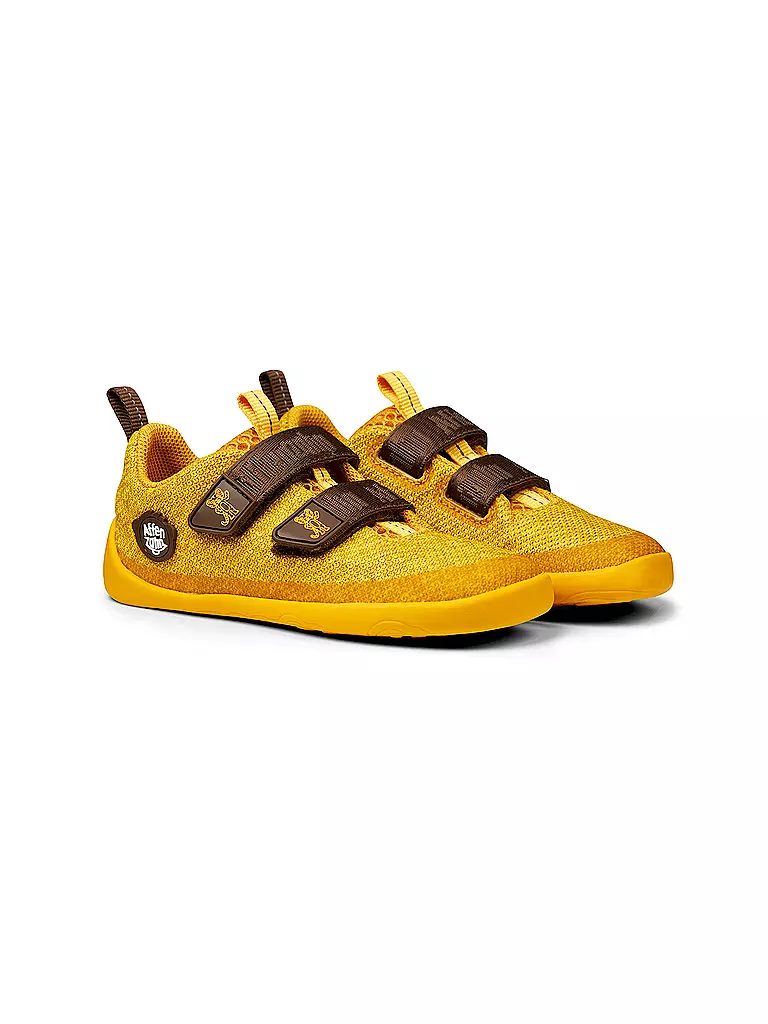AFFENZAHN | Chaussures pieds nus pour enfants KNIT HAPPY Tigre | 