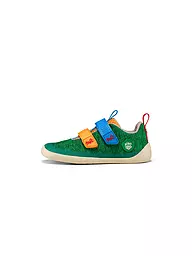 AFFENZAHN | Chaussures pieds nus pour enfants KNIT HAPPY Chat | Vert