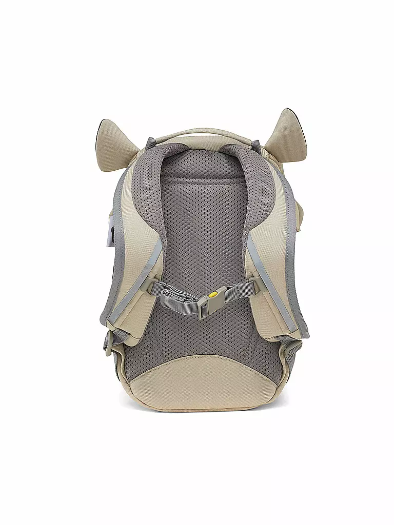 AFFENZAHN | Kinder Rucksack Kleine Freunde - Nashorn | Gris