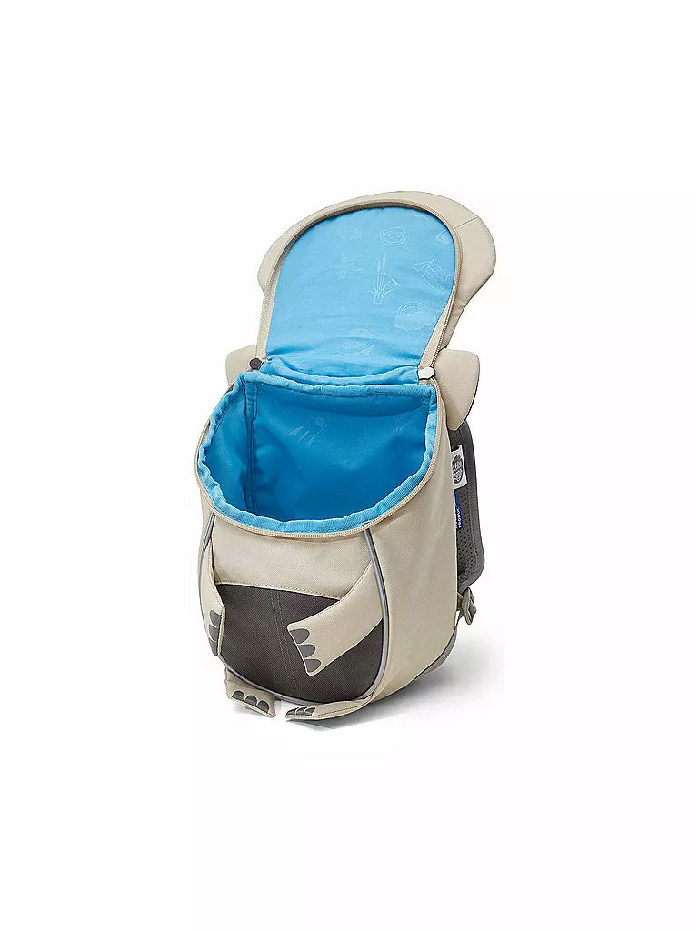 AFFENZAHN | Kinder Rucksack Kleine Freunde - Nashorn | Gris