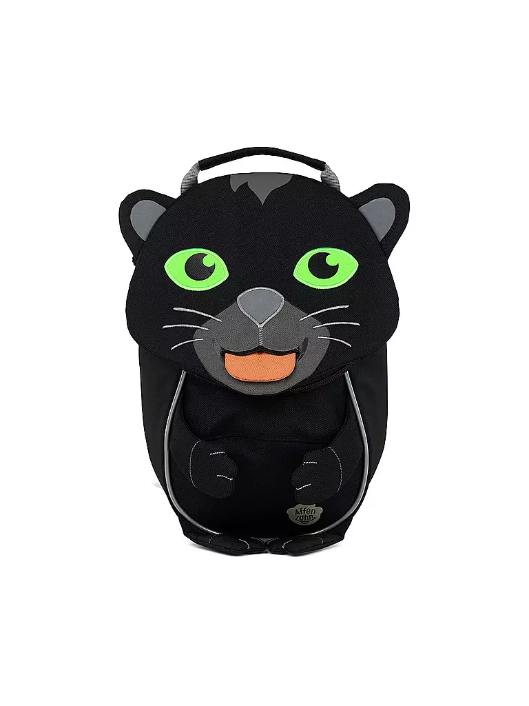 AFFENZAHN | Kinder Rucksack Kleine Freunde - Panther | Noir