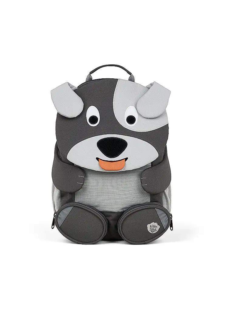 AFFENZAHN | Sac à dos enfant Grand Ami - Chien | grau