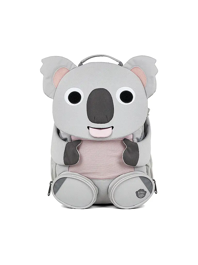 AFFENZAHN | Sac à dos enfant Grands Amis - Koala | Gris