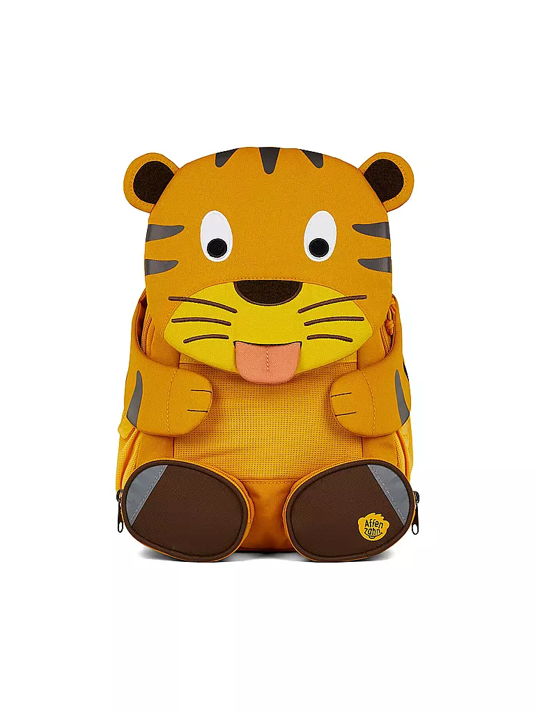 AFFENZAHN | Sac à dos enfant Grands Amis - Tigre | Jaune