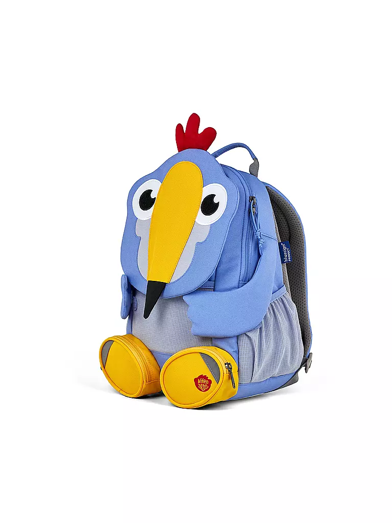 AFFENZAHN | Sac à dos enfant Grands Amis - Toucan | Bleu