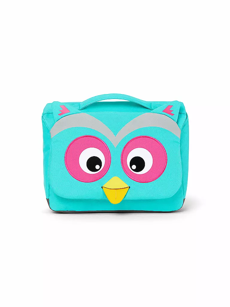 AFFENZAHN | Sac d'école maternelle "Eluise la Chouette" | Turquoise