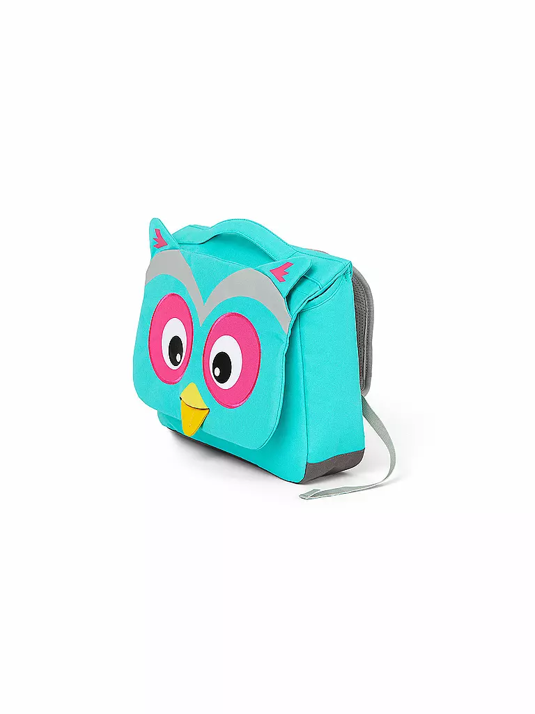 AFFENZAHN | Sac d'école maternelle "Eluise la Chouette" | Turquoise