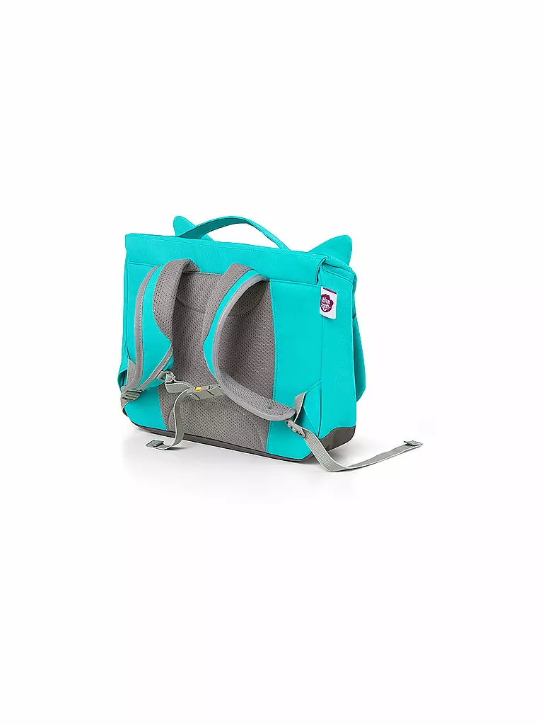 AFFENZAHN | Sac d'école maternelle "Eluise la Chouette" | Turquoise