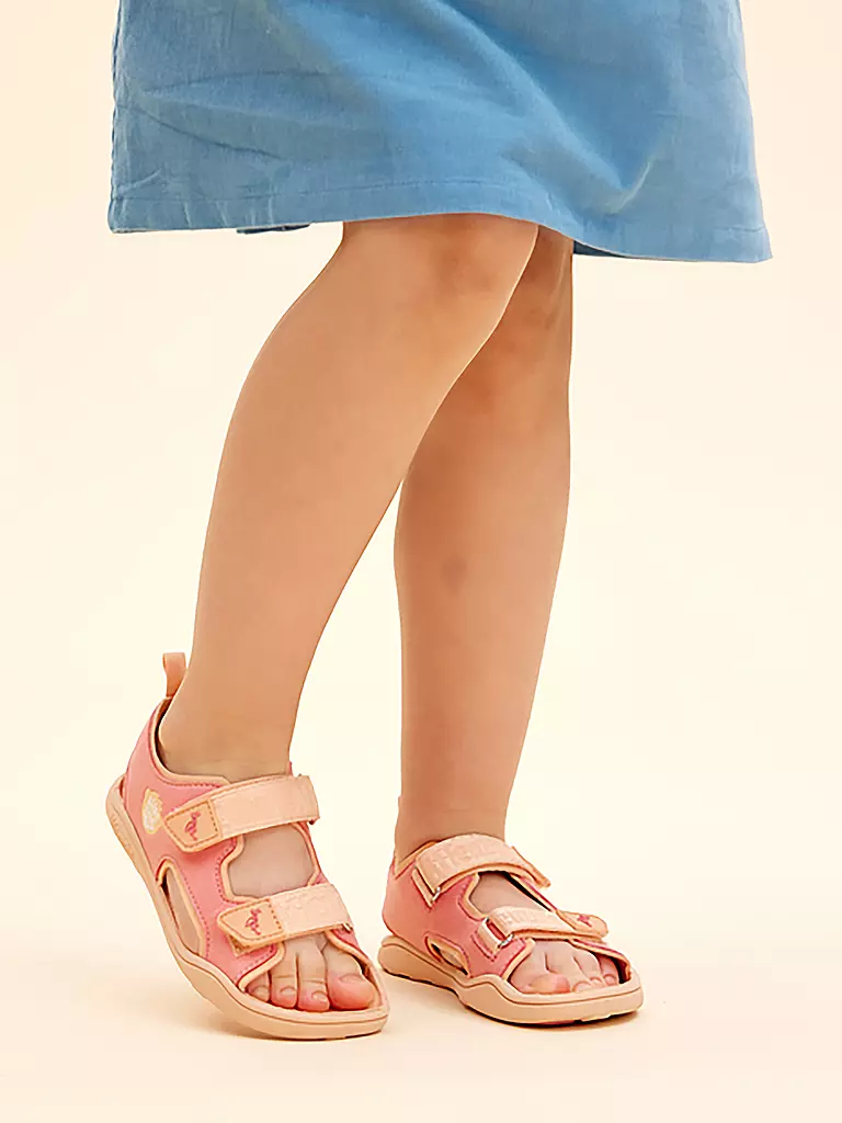 AFFENZAHN | Sandales pour enfants AIRY Flamingo | rosa