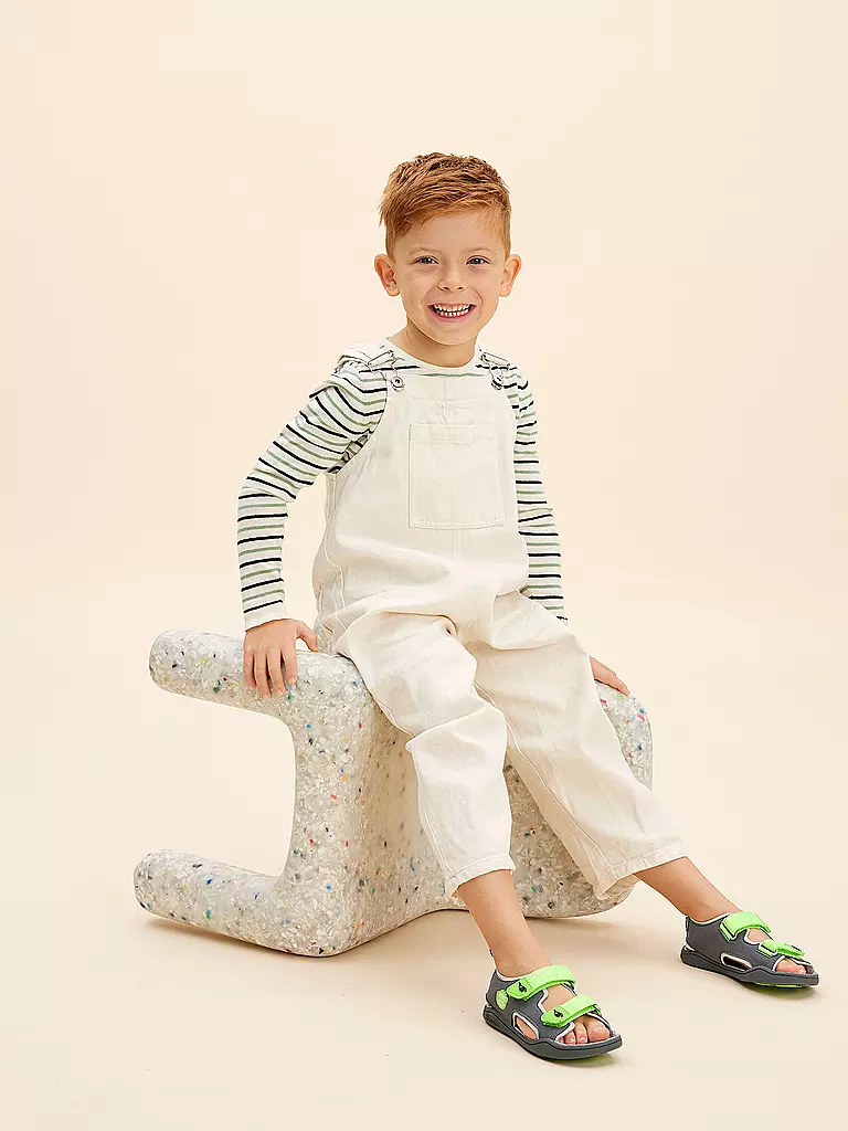 AFFENZAHN | Sandales pour enfants AIRY Panther | grau