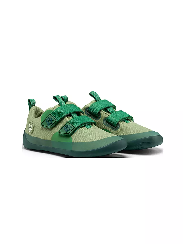 AFFENZAHN | Sneaker Barfußschuh COTTON LUCKY Frosch pour enfants | grün