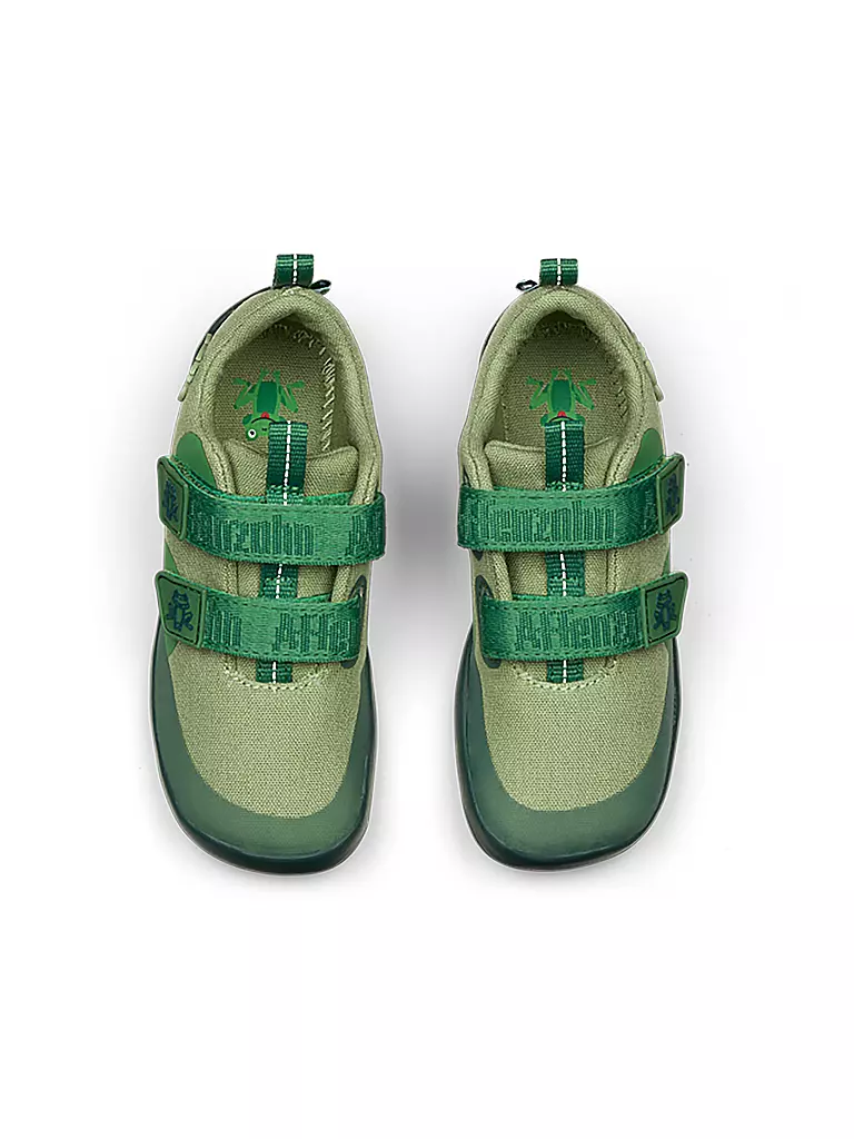 AFFENZAHN | Sneaker Barfußschuh COTTON LUCKY Frosch pour enfants | 