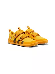 AFFENZAHN | Sneakers pieds nus pour enfants COTTON LUCKY Bär | Jaune