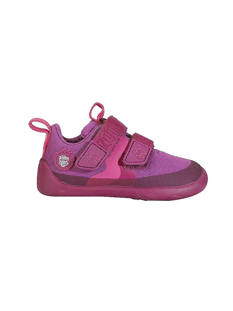 AFFENZAHN | Sneakers barefoot pour enfants COTTON LUCKY Vogel | beere
