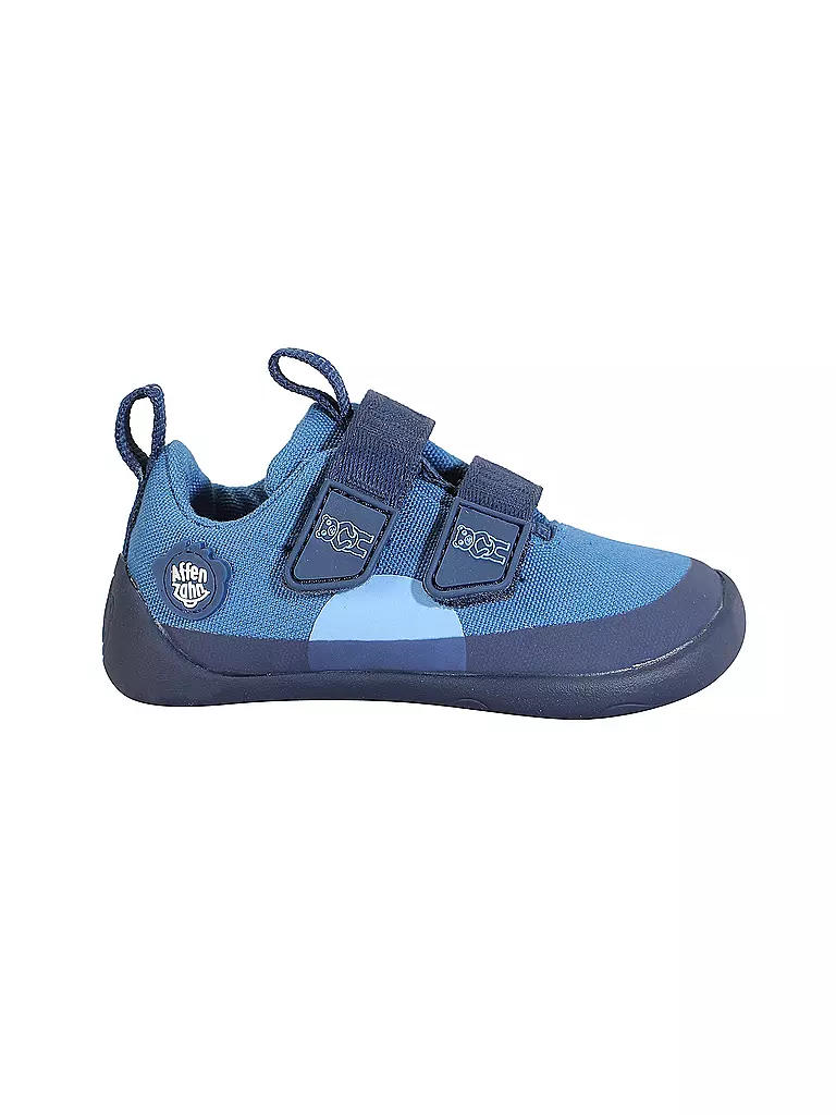 AFFENZAHN | Sneakers pieds nus pour enfants COTTON LUCKY Bär | blau