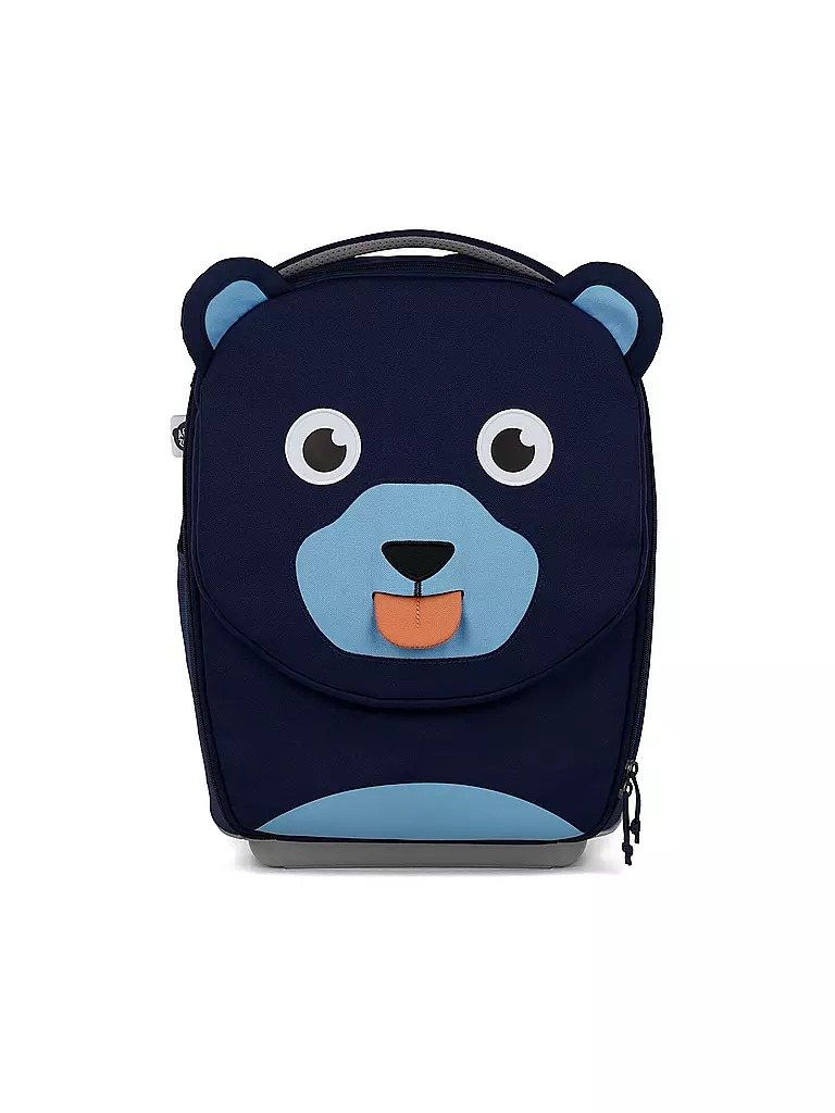 AFFENZAHN | Valise enfant Ours | Bleu