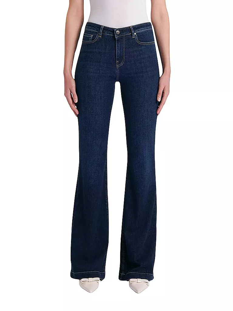 AG | Jeans coupe évasée TROPEA | dunkelblau