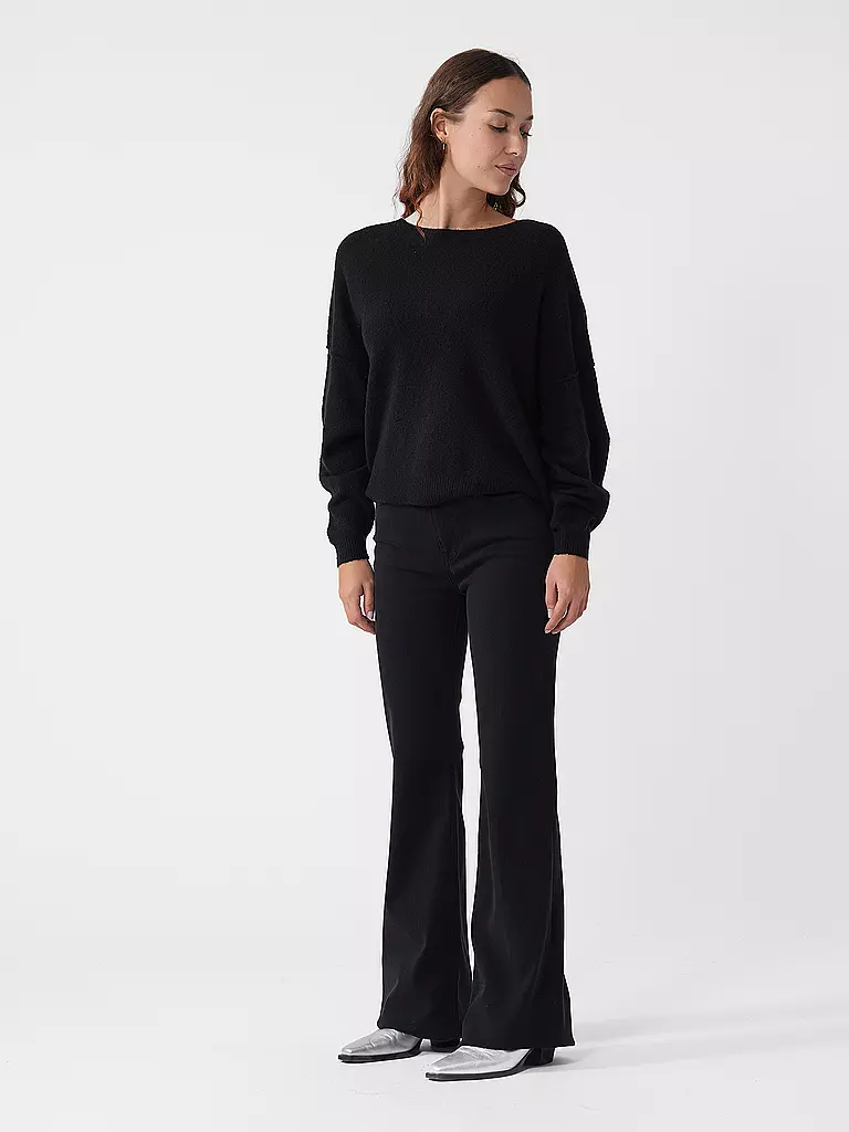 AG | Jeans taille haute coupe évasée TROPEA | schwarz