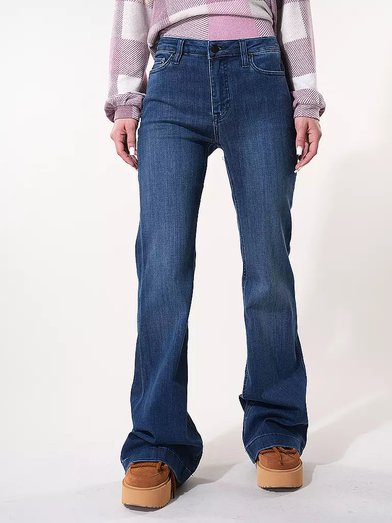 AG | Jeans taille haute coupe évasée TROPEA | 