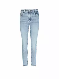 AG | Jeans taille haute coupe slim droite MARI | Bleu clair