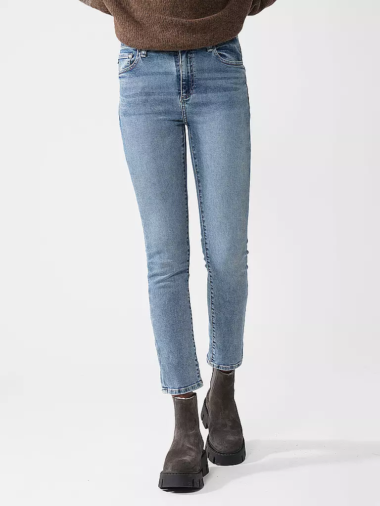 AG | Jeans taille haute coupe slim droite MARI | hellblau