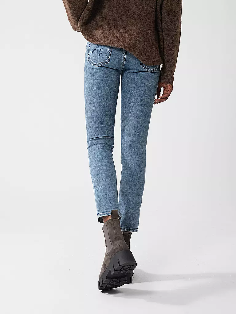 AG | Jeans taille haute coupe slim droite MARI | 
