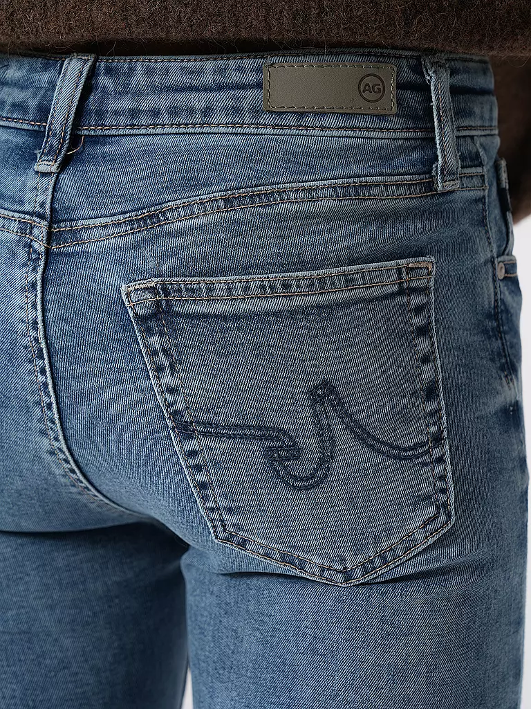 AG | Jeans taille haute coupe slim droite MARI | 