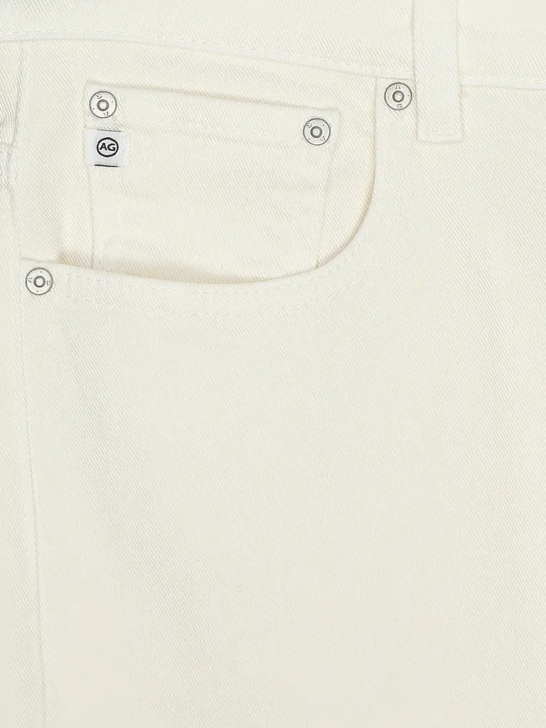 AG | Nom du produit : Jeans Wide Leg SAIGE | Crème