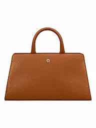 AIGNER | Ledertasche - Henkeltasche CYBILL | Marron