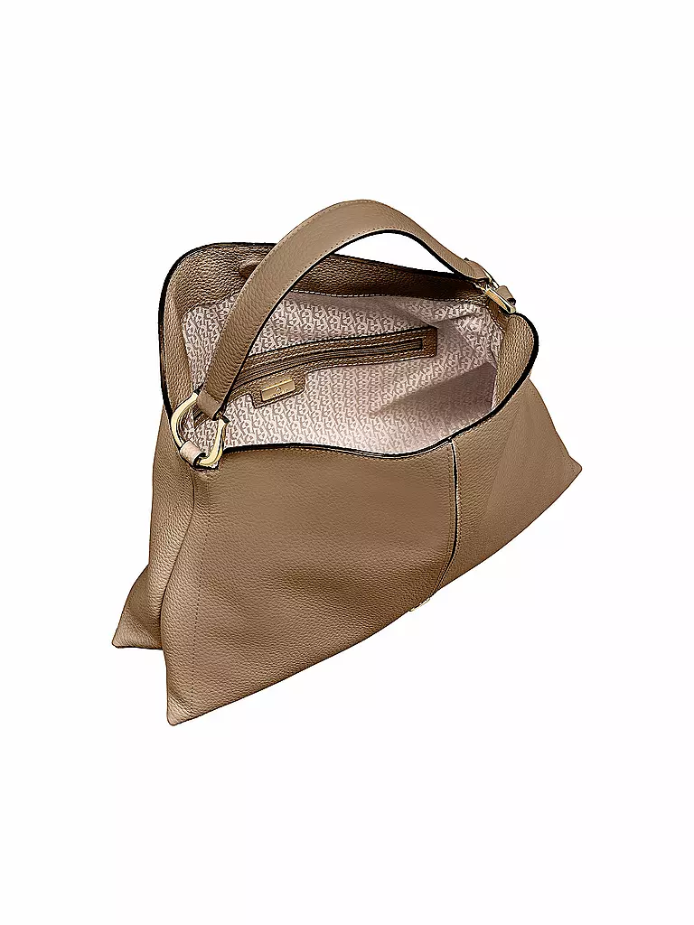 AIGNER | Ledertasche - Hobo SAVANNAH Medium | Beige
