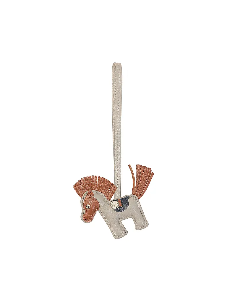 AIGNER | Pendentif CHEVAL | beige
