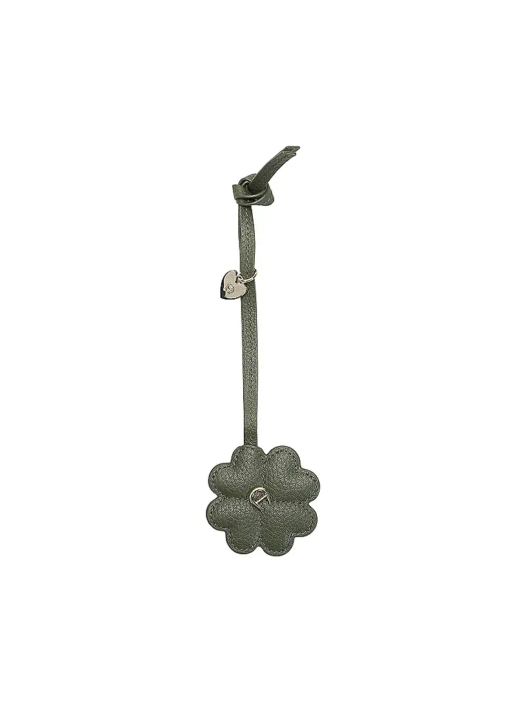 AIGNER | Pendentif TRÈFLE | olive