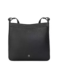 AIGNER | Sac en cuir - Hobo Bag PURA Medium | Noir